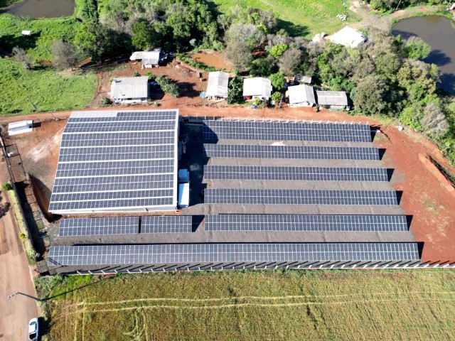 CRÉDITO: Sicredi Iguaçu inaugura usina solar em São João (PR)