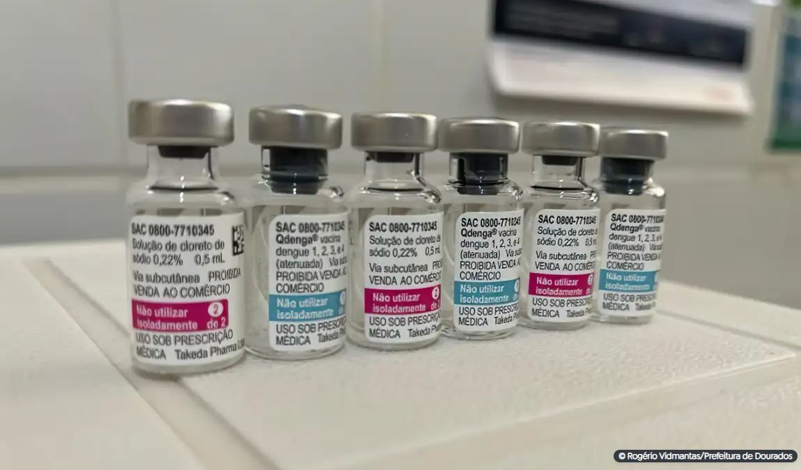 IMUNIZAÇÃO: Vacinação contra dengue vai priorizar faixa etária de 6 a 16 anos