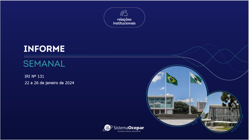 RELAÇÕES INSTITUCIONAIS:  Informativo destaca Lei Orçamentária Anual 