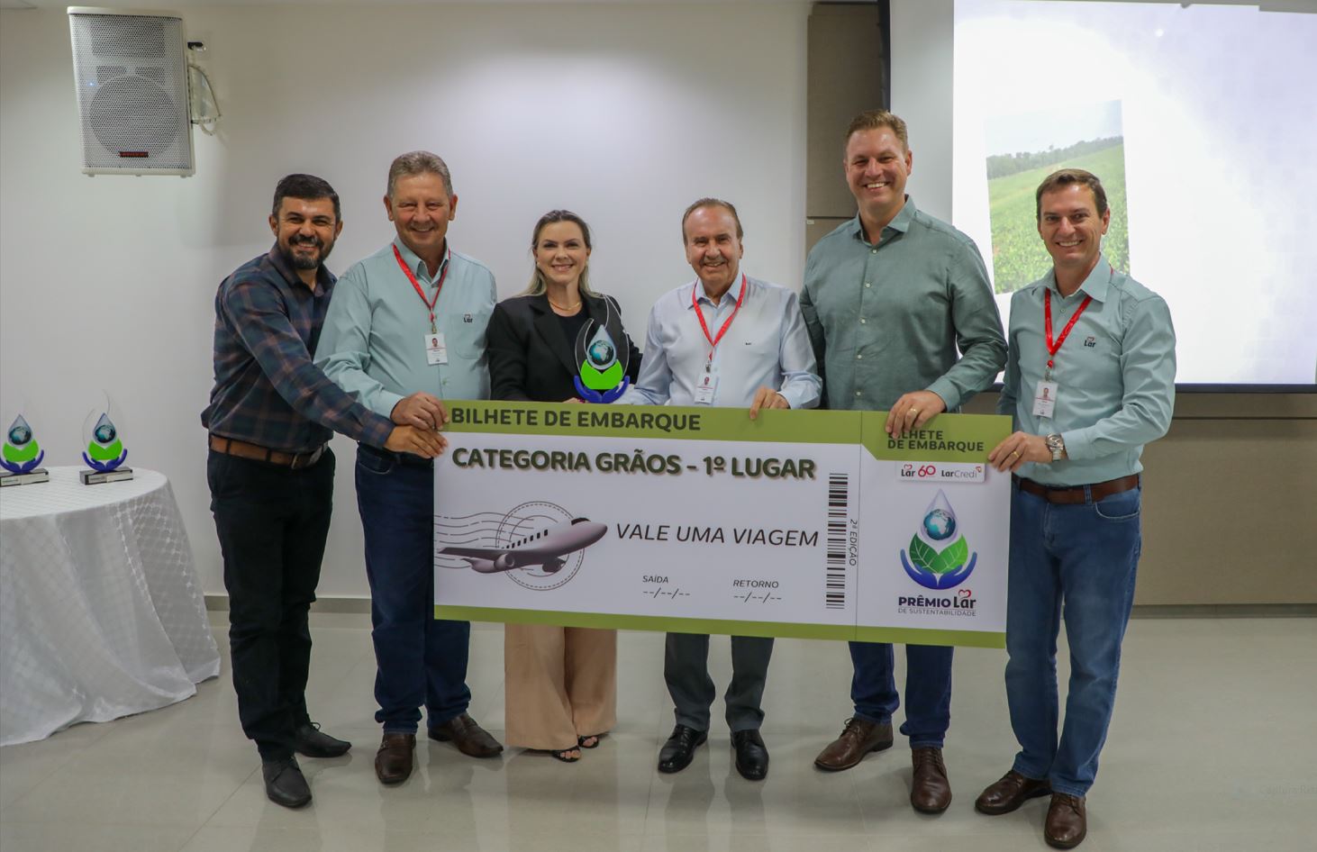 AGRO: Associados da Lar são premiados por iniciativas sustentáveis
