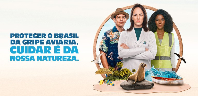 INFLUENZA AVIÁRIA: Campanha do Governo Federal reforça ações e orienta população no combate à doença