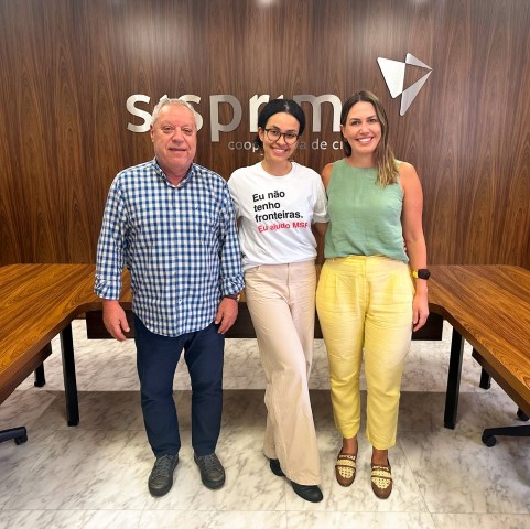 CRÉDITO: Sisprime recebe representante da organização humanitária Médicos Sem Fronteiras