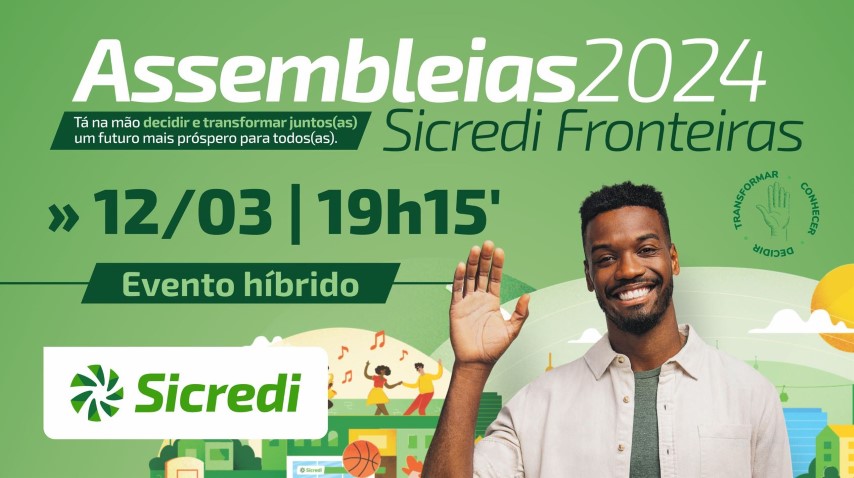 CRÉDITO: Sicredi Fronteiras PR/SC/SP realiza assembleia de núcleo de 2024
