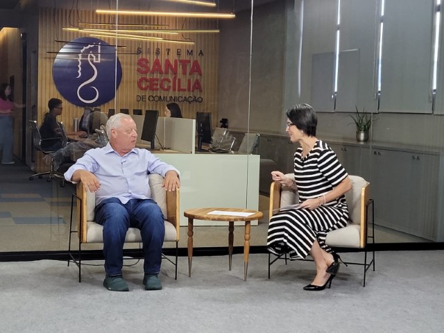 CRÉDITO: Presidente da Sisprime participa de entrevistas em Santos (SP)
