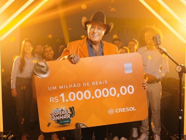 CRÉDITO: Cresol lança a maior campanha de prêmios do cooperativismo de crédito do Brasil: &quot;Cooperar é Ganhar&quot;