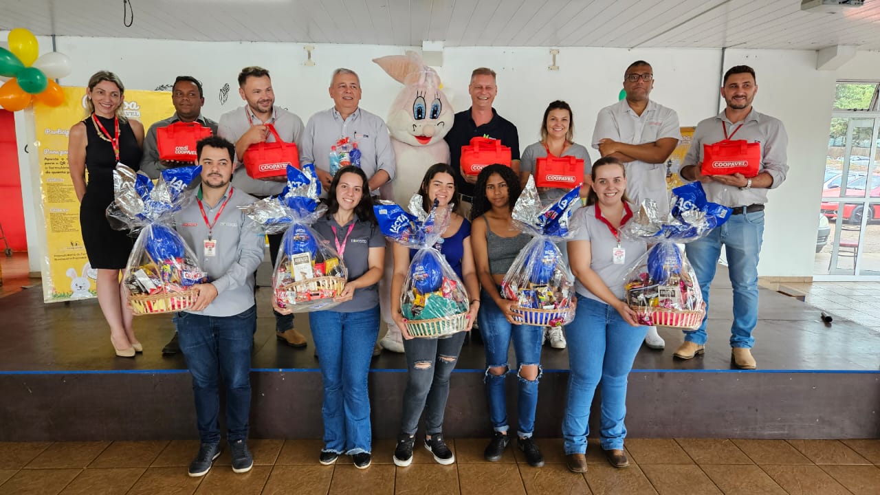 AGRO: Área Gente e Gestão divulga campeões de concurso inédito de Páscoa