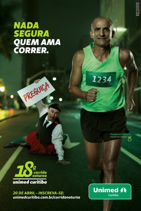 SAÚDE: Ex-maratonista Vanderlei Cordeiro de Lima participará da 18ª Corrida Noturna Unimed Curitiba