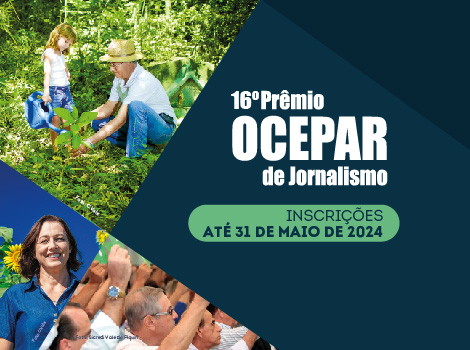 JORNALISMO: Prêmio Ocepar, última semana para inscrever trabalhos