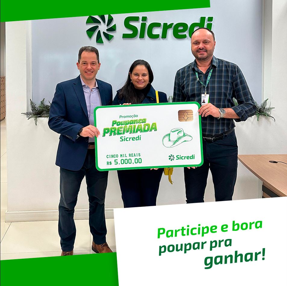 CRÉDITO: Empresa associada da Sicredi Integração PR/SC recebe prêmio de R$ 5 mil  