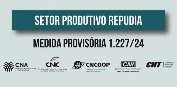 MP 1.227/2024: Sistema OCB e confederações repudiam Medida Provisória que compensa desoneração da folha