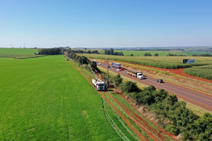 ENERGIA ELÉTRICA: Paraná Trifásico entrega 13,7 km de novas redes por dia e já beneficia 366 municípios