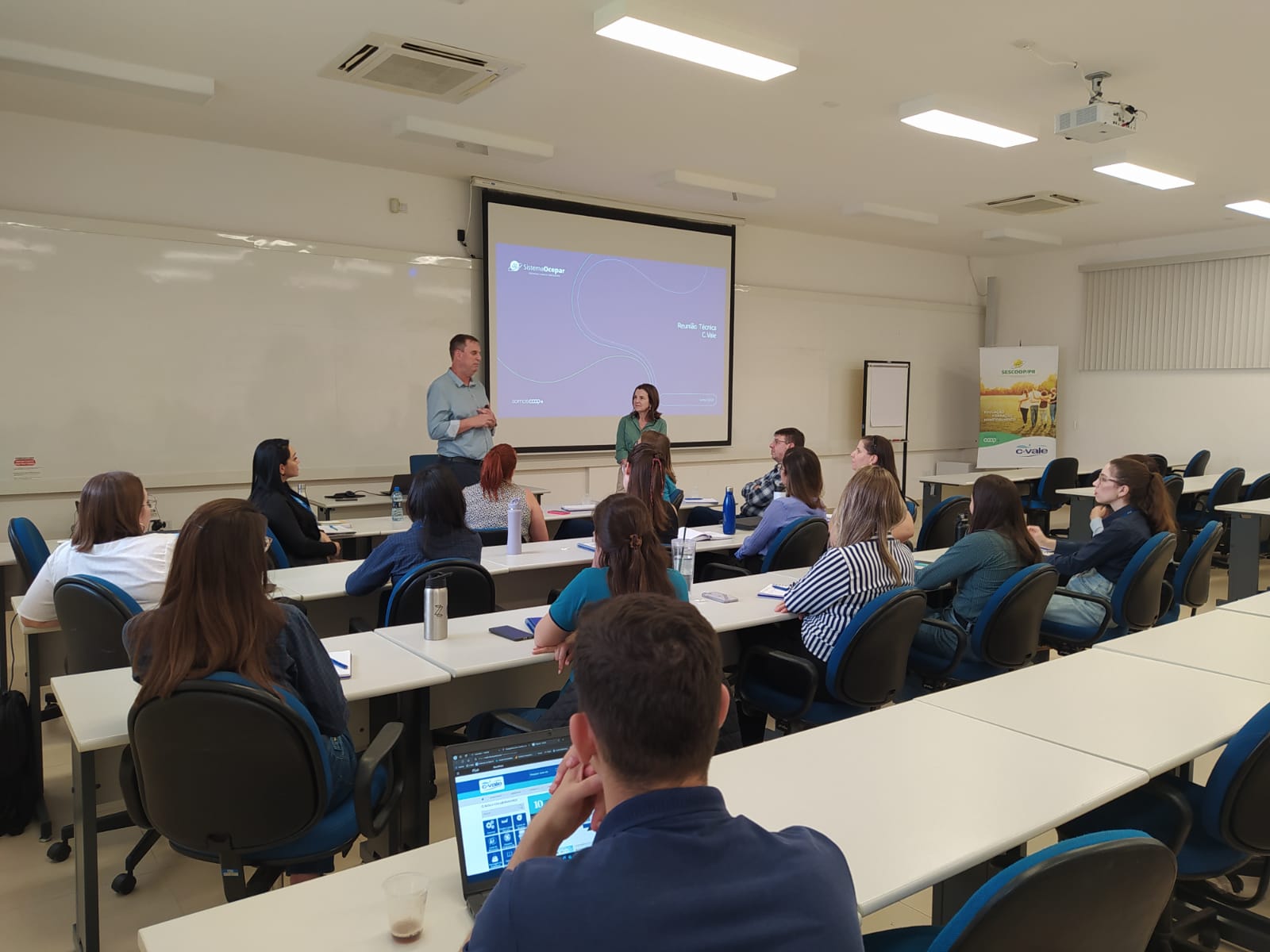 SESCOOP/PR: Gerência de Desenvolvimento Humano realiza reuniões técnicas no Oeste