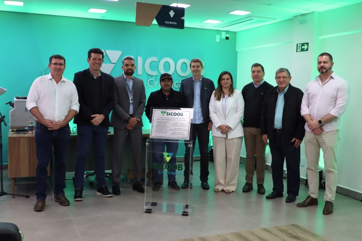 CRÉDITO: Lindoeste é presenteada com nova agência do Sicoob Credicapital