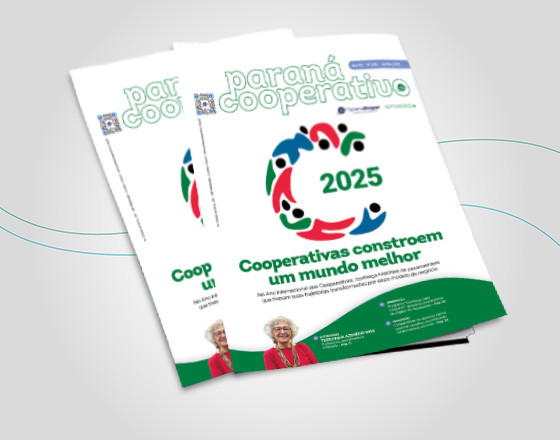 Novo projeto da Revista PR Cooperativo celebra 20 anos de história, com destaque para o Ano Internacional das Cooperativas 