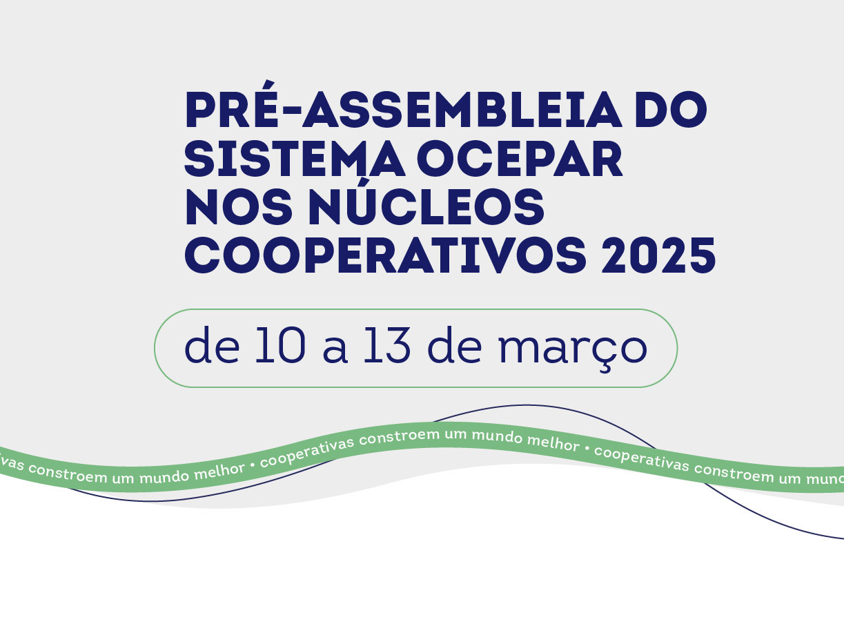Sistema Ocepar realiza as pré-assembleias junto com os Encontros de Núcleos, de 10 a 13 de março