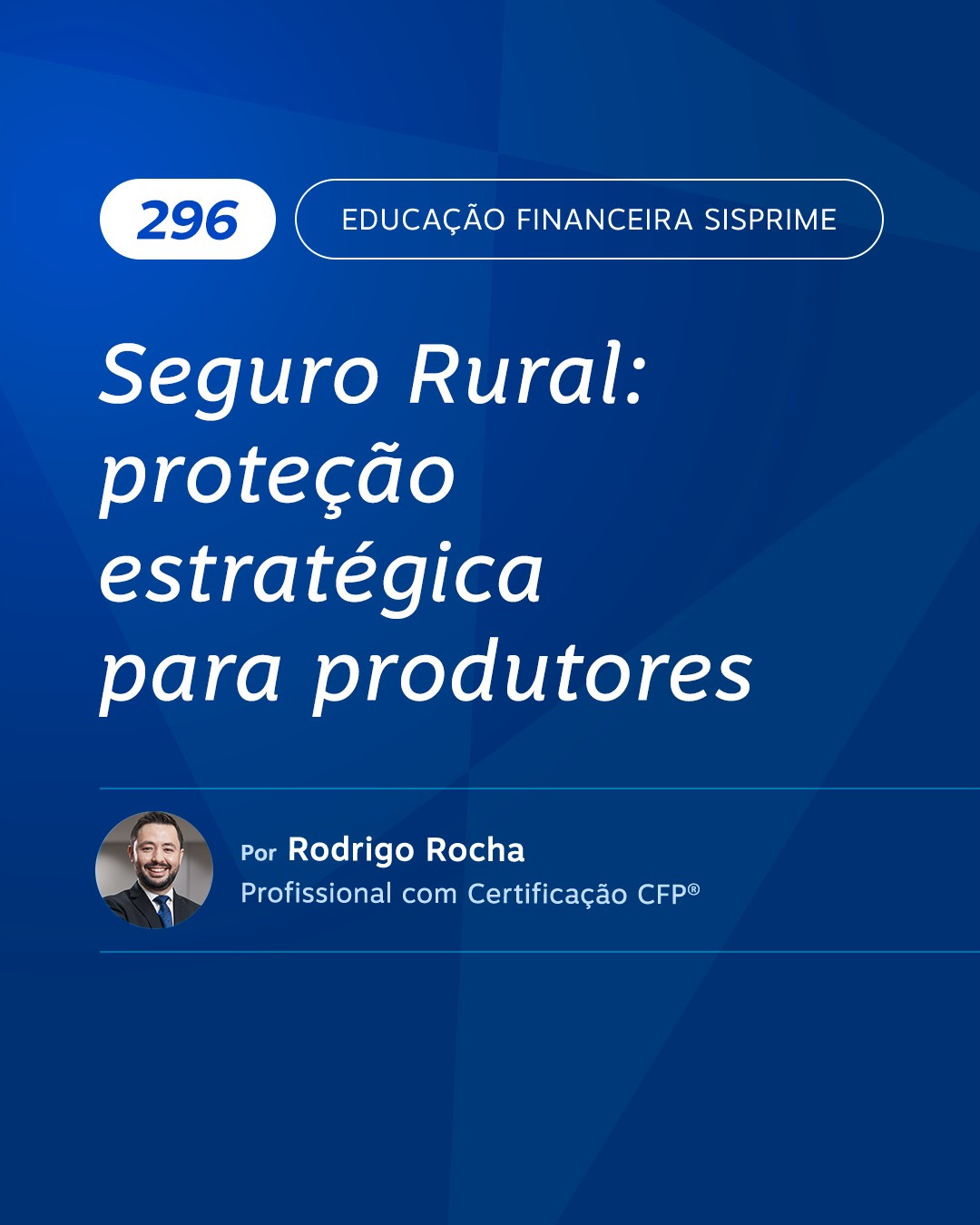 Seguro Rural: proteção estratégica para produtores