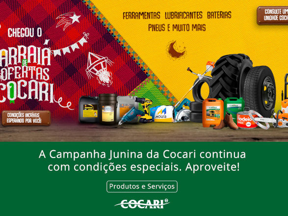 Campanha Junina da Cocari continua com condições especiais