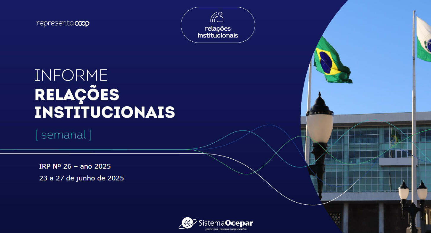 Informe de Relações Institucionais traz resumo da semana no Legislativo