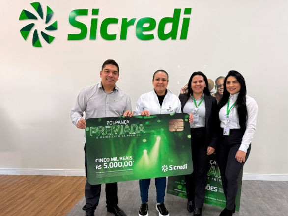 Associada de Coronel Vivida é sorteada na Campanha Poupança Premiada 