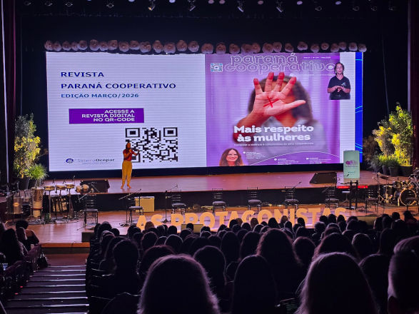 Cooperativismo é destaque em evento Paraná Unido Pelas Mulheres - As Protagonistas