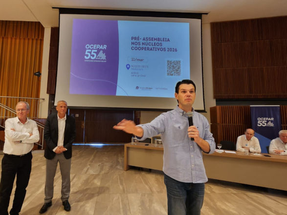 Daniel Slaviero lança Copel Agro durante o Encontro de Núcleos do Sistema Ocepar